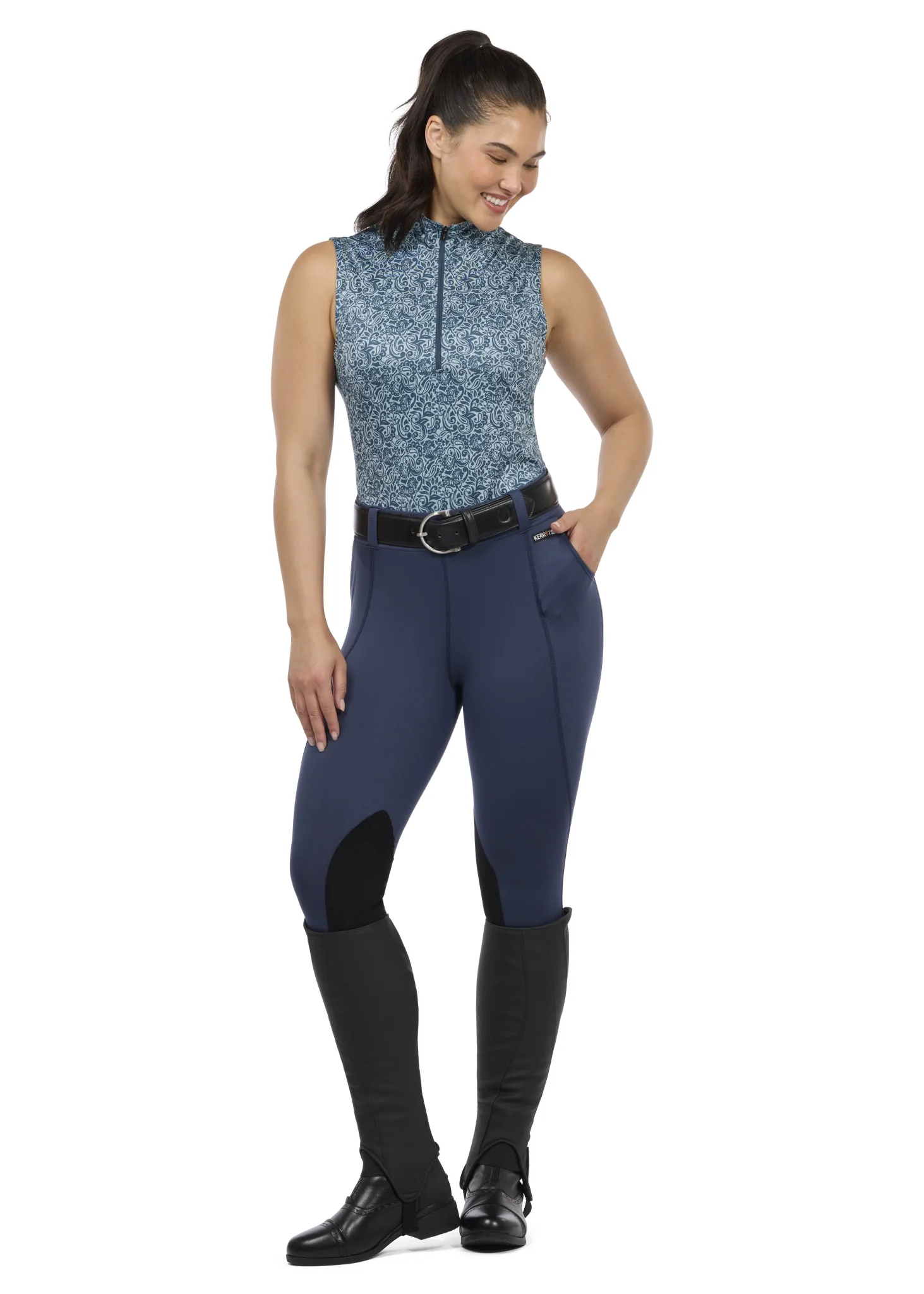 10096-kerrits-play-it-coolcore-sleeveless-shirt-print-5.webp Kerrits Play It Coolcore Sleeveless Shirt - Print