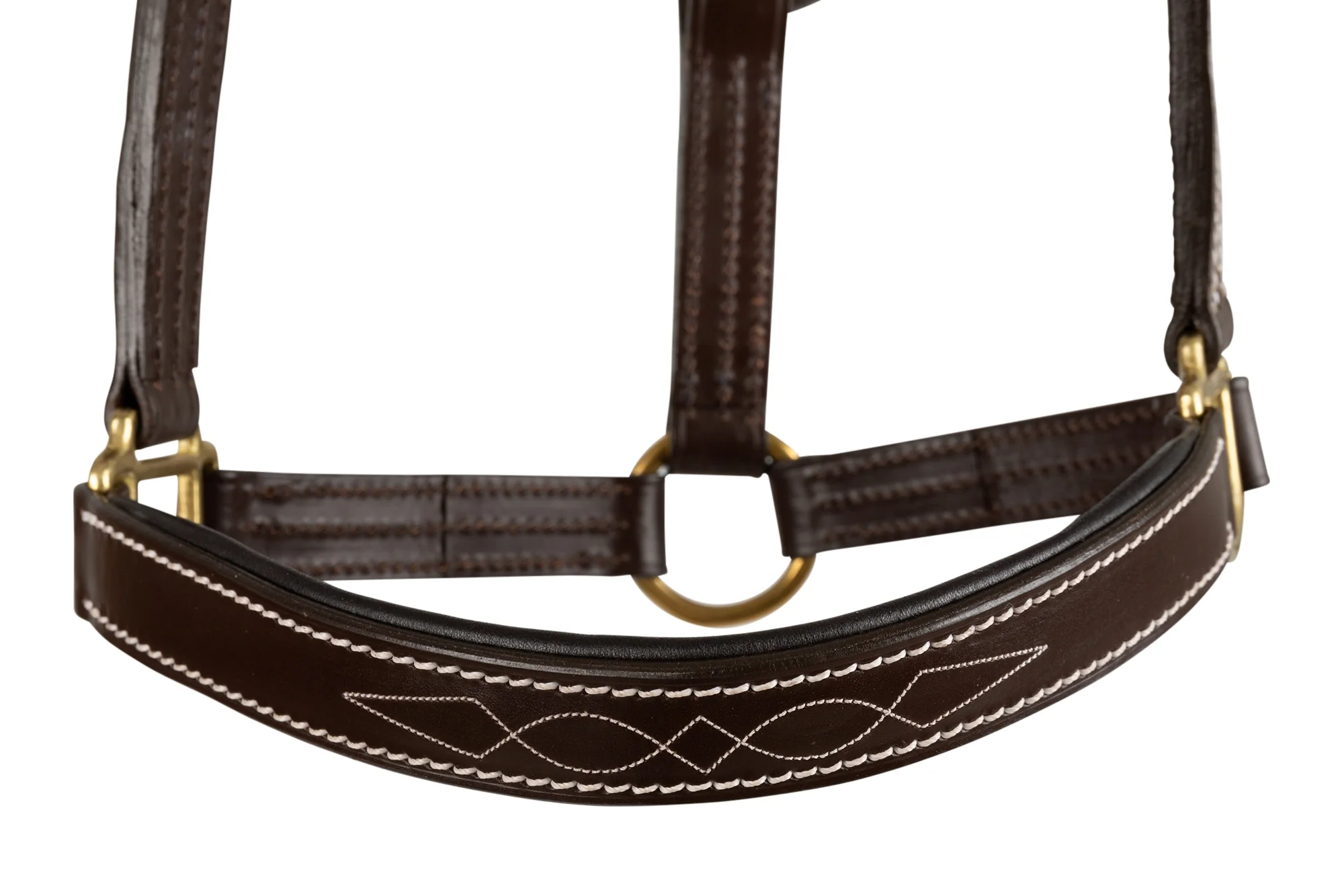 10200-huntley-fancy-stitchleather-pad-halter-full-havana-3.webp Huntley Fancy StitchLeather Pad Halter Full Havana