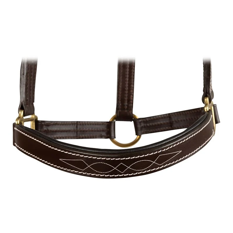 10200-huntley-fancy-stitchleather-pad-halter-full-havana-7.webp Huntley Fancy StitchLeather Pad Halter Full Havana