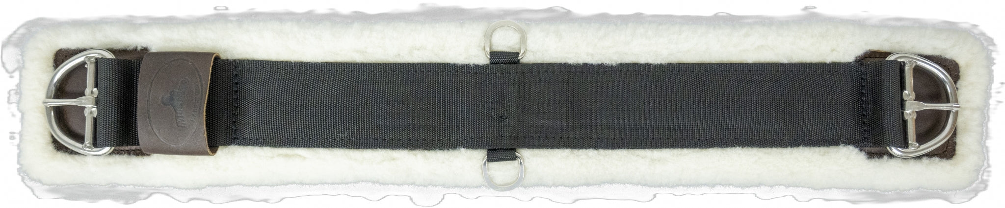 Mustang Straight Wool Fleece Cinch with Poron XRD
