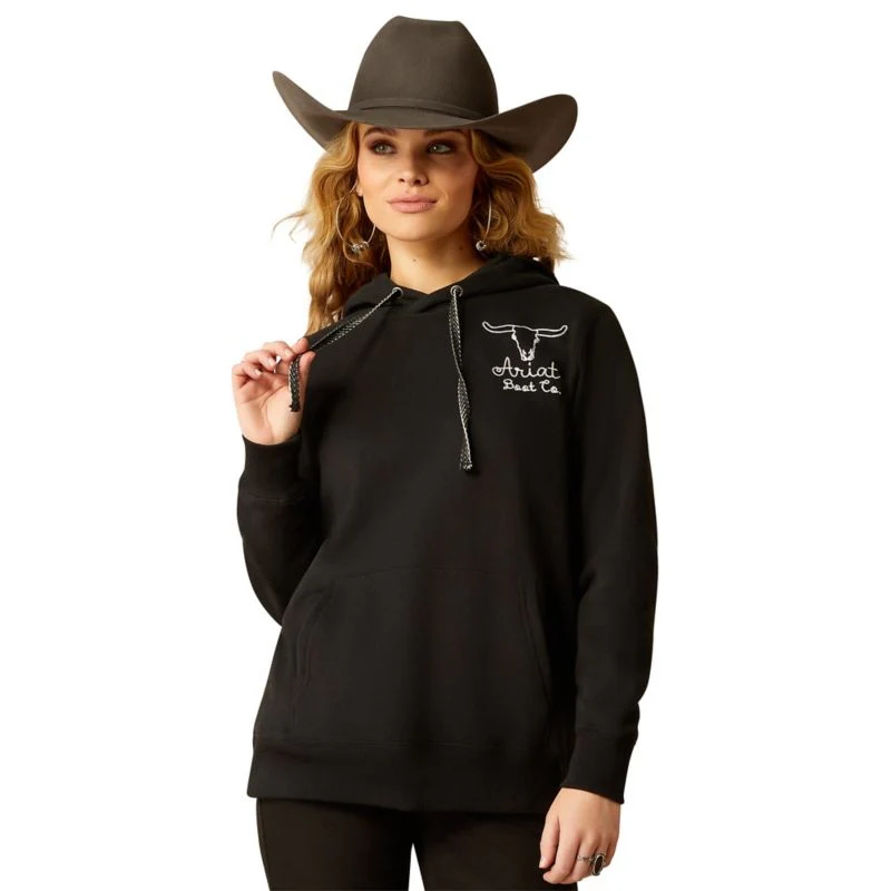 Ariat Ladies Steer Stitch Hoodie