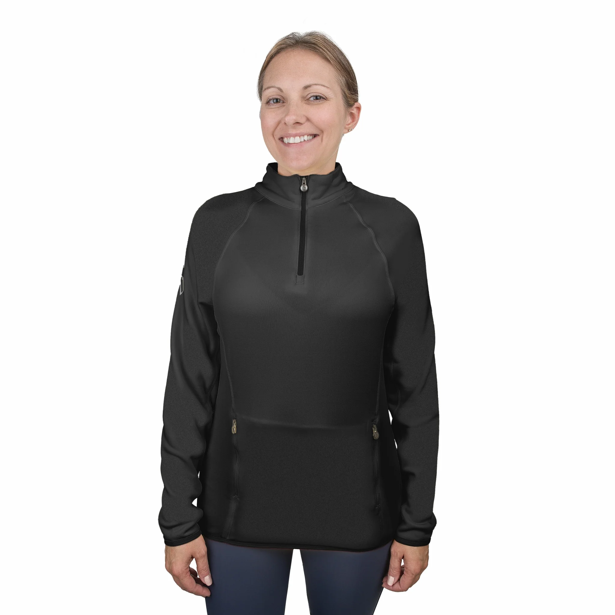 11419-ovation-ladies-half-zip-riding-fleece-1.webp Ovation Ladies Half Zip Riding Fleece