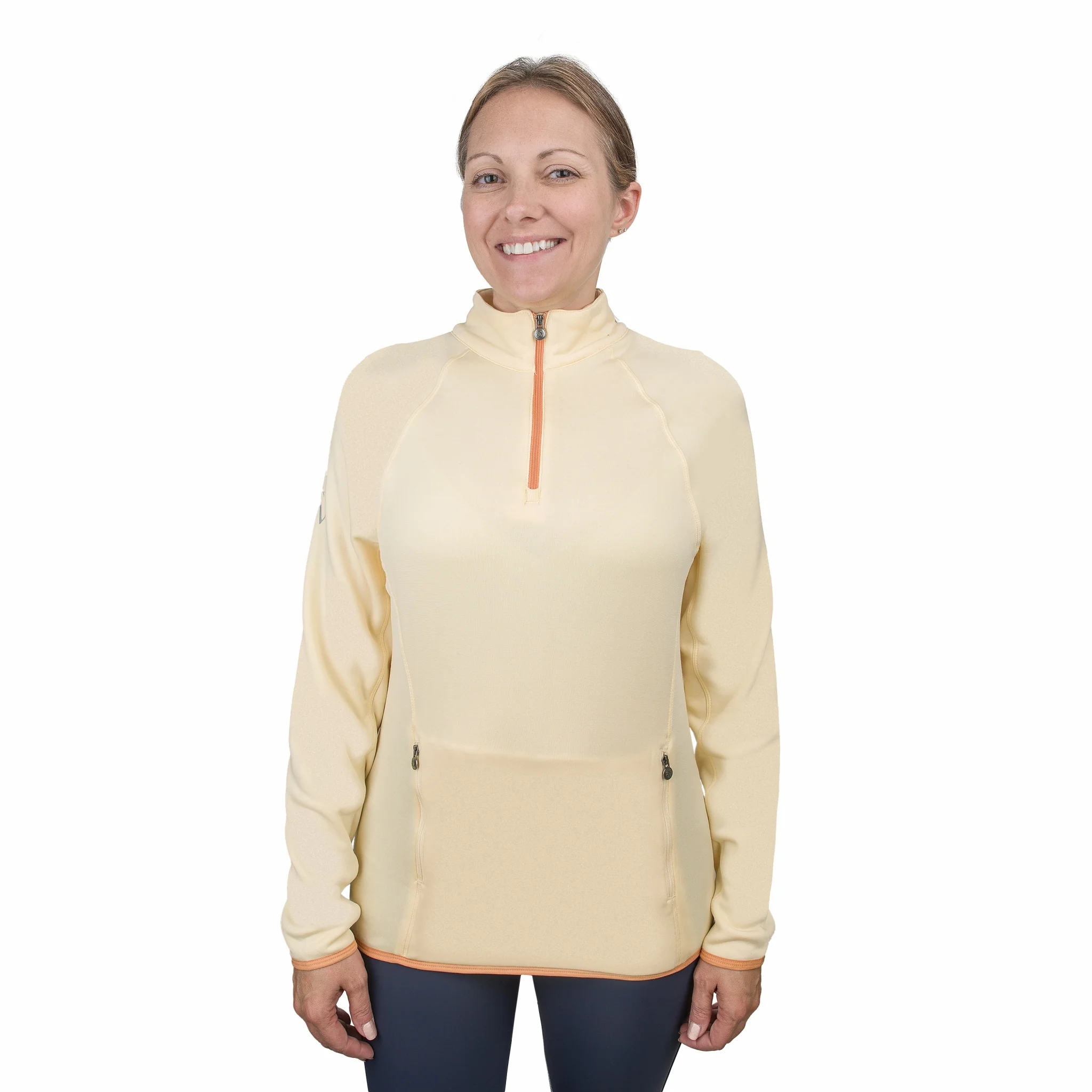 11419-ovation-ladies-half-zip-riding-fleece-2.webp Ovation Ladies Half Zip Riding Fleece