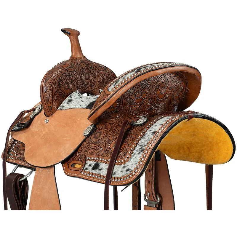 Royal King Youth Longhorn Barrel Saddle