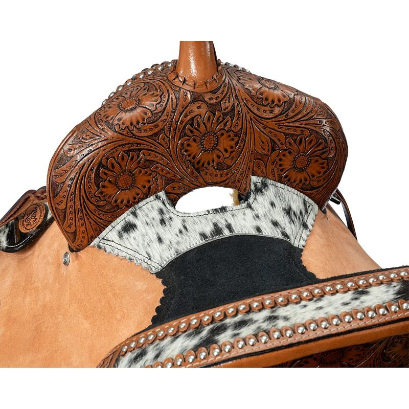 Royal King Youth Longhorn Barrel Saddle