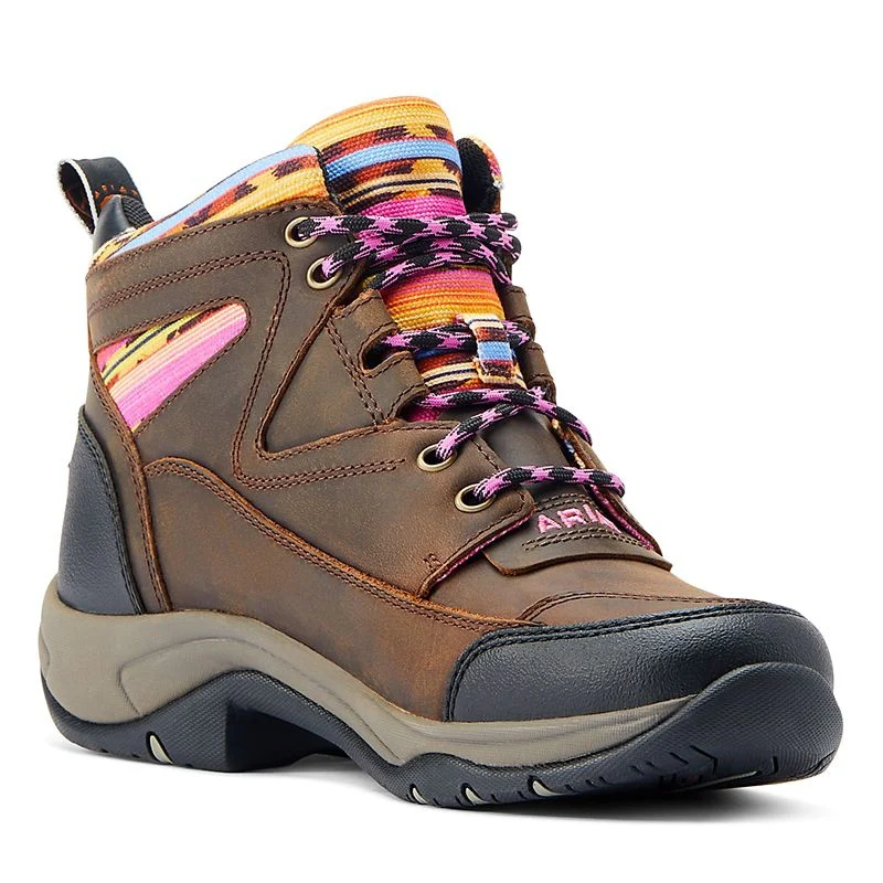 Ariat Ladies Terrain Walnut/Serape Boots