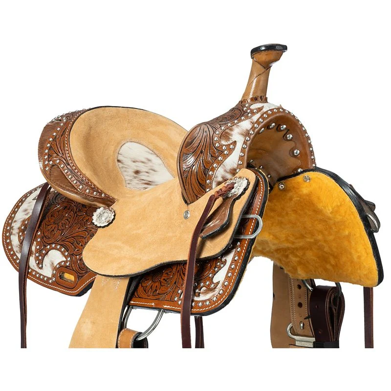 Royal King Stockyard Barrel Saddle