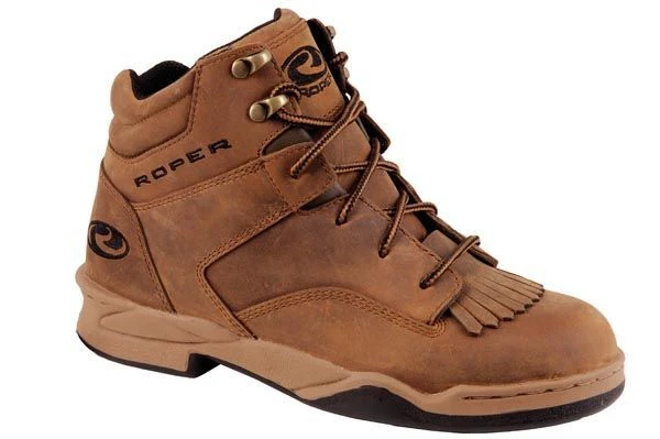 Roper Mens Classic Horseshoe Kiltie OIl Shoe 10