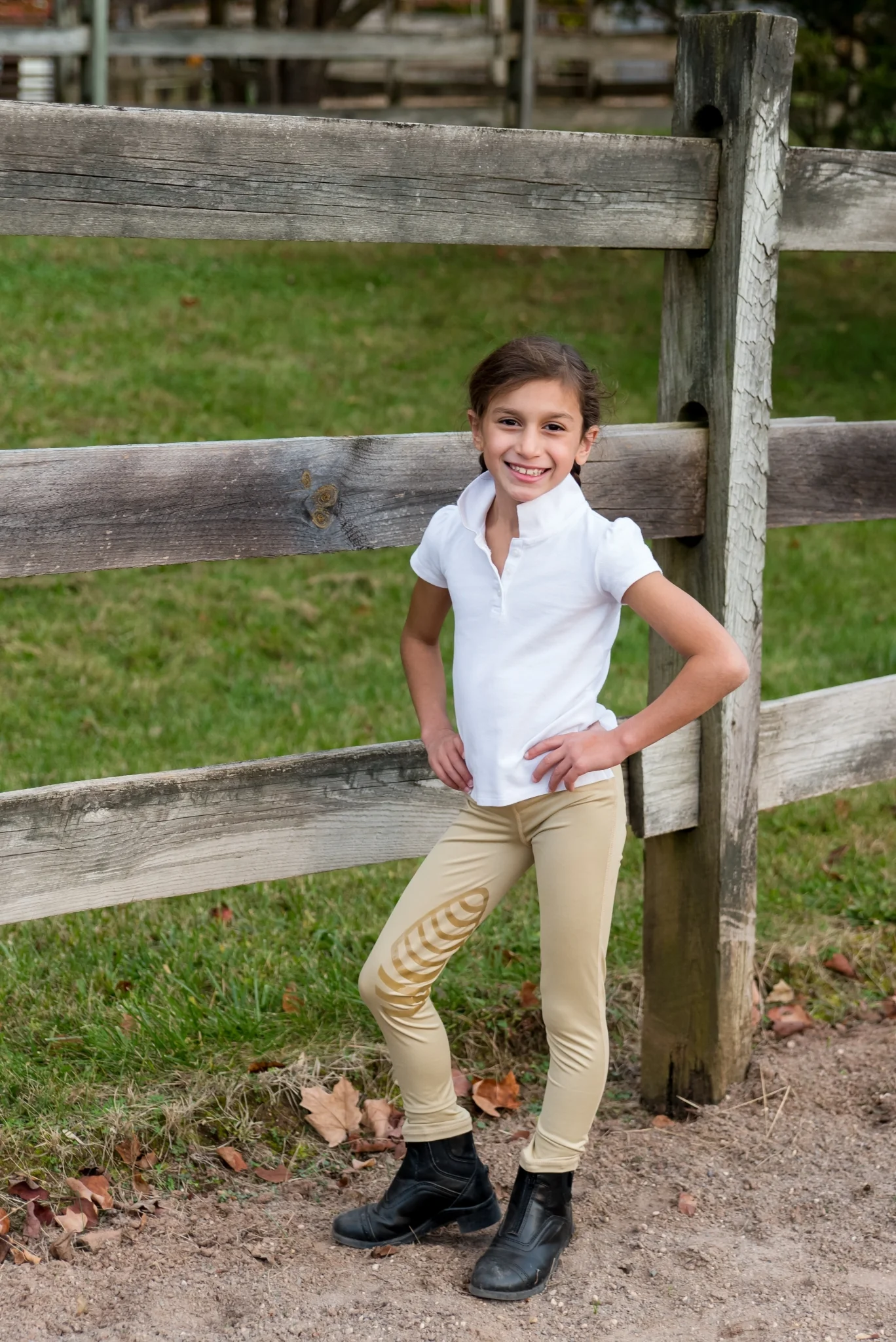 Saxon Ladies Essential Riding Tights