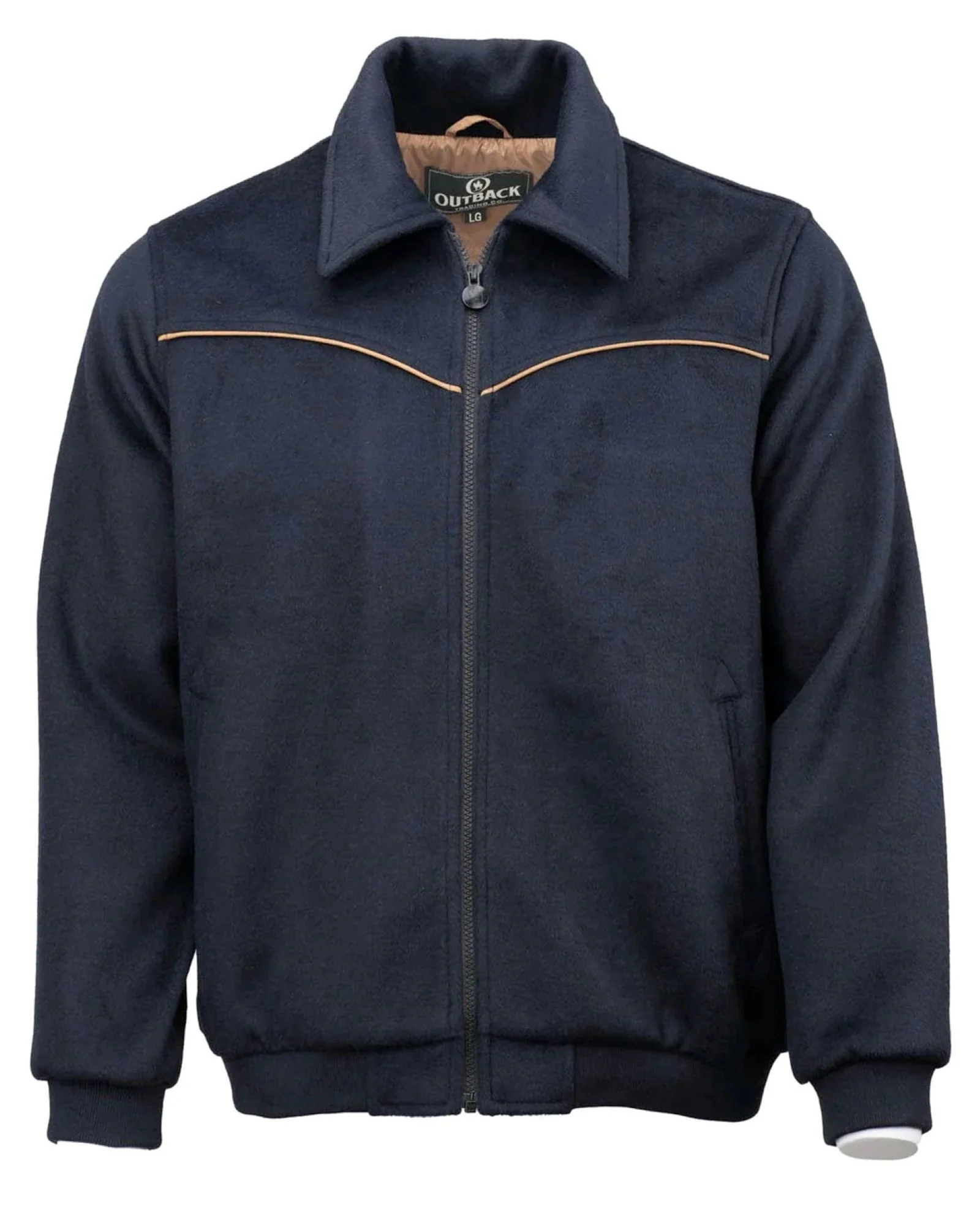 Outback Trading Mens Varsity Jacket
