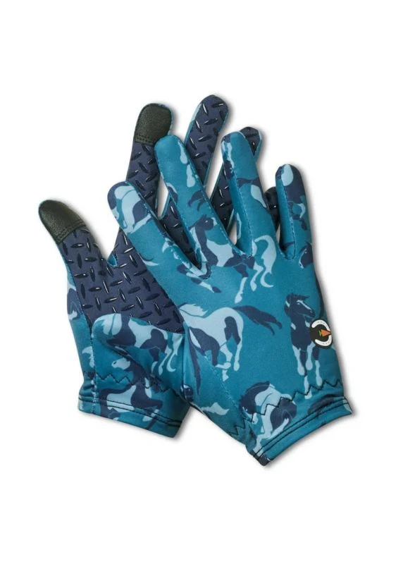 Kerrits Kids Thermo Tech Print Gloves