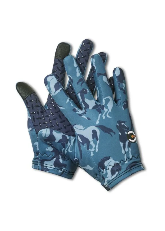 Kerrits Kids Thermo Tech Print Gloves