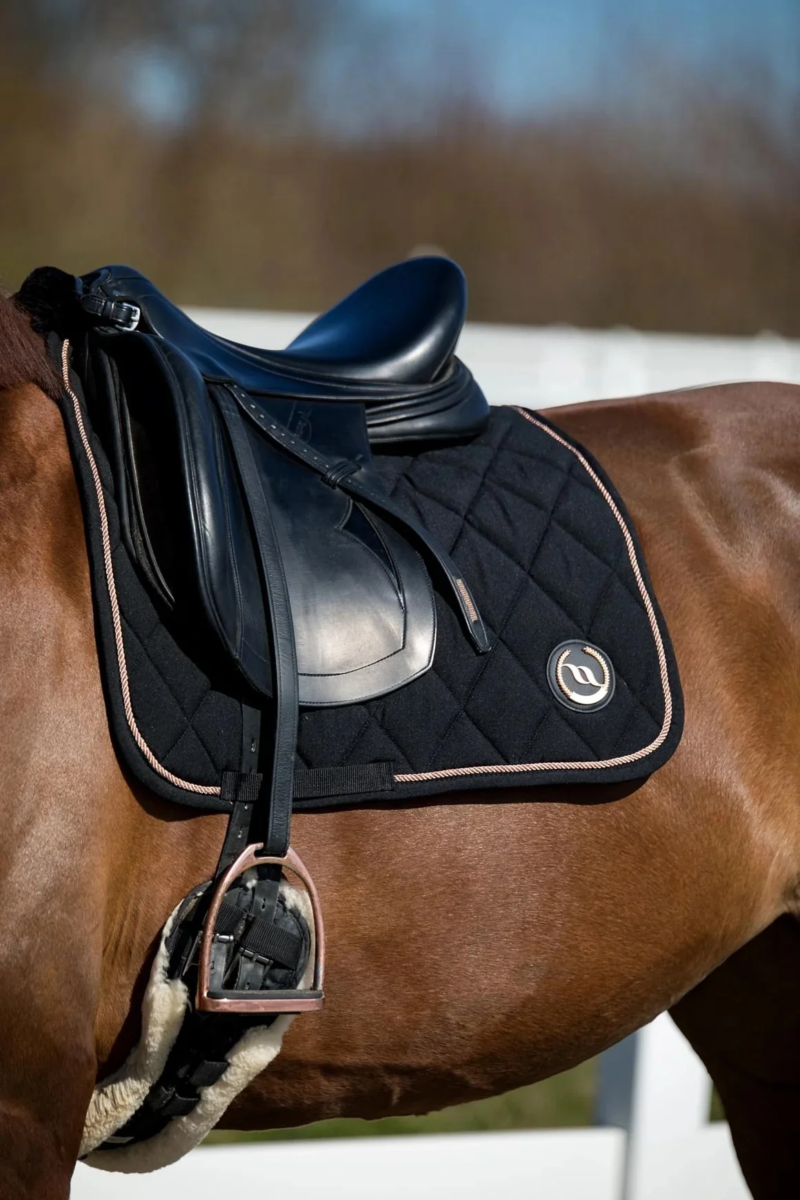Back on Track Haze Collection Dressage Pad