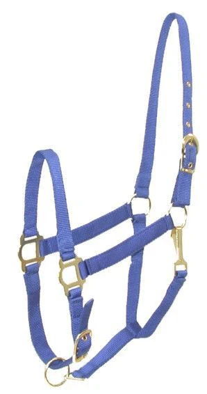 Gatsby Adj Nylon Halter/Snap