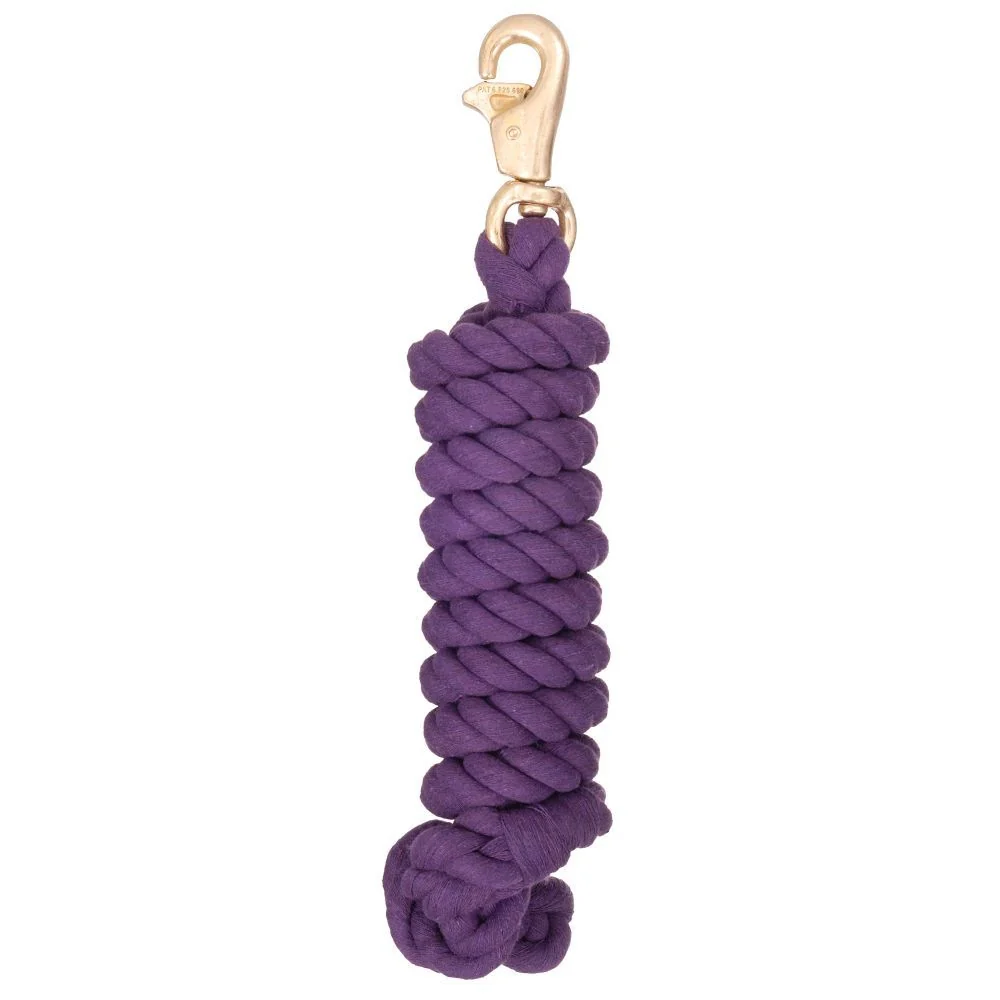 14768-tough1-braided-cotton-lead-with-triggerbull-snap-1.webp Tough1 Braided Cotton Lead with Triggerbull Snap