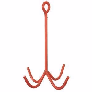 15273-weaver-4-prong-tack-hook-12-red-1.jpg Weaver 4 Prong Tack Hook 12 Red