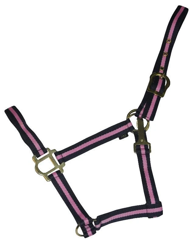Gatsby 2-Tone Nylon Halter/Snap
