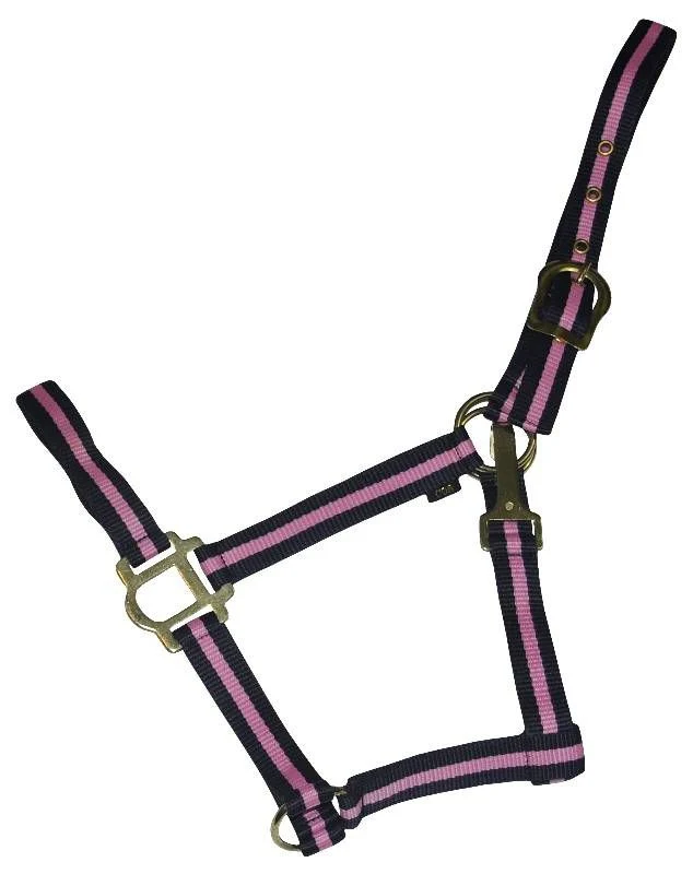 Gatsby 2-Tone Nylon Halter/Snap
