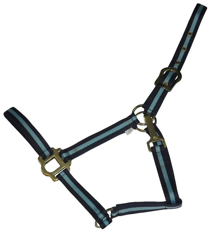 Gatsby 2-Tone Nylon Halter/Snap