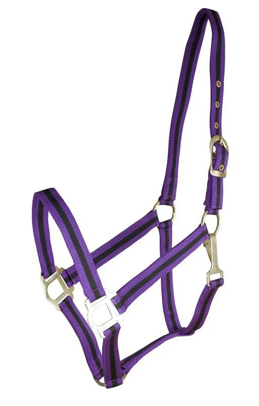 Gatsby 2-Tone Nylon Halter/Snap