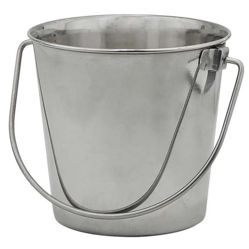 15338-indipets-heavy-duty-stainless-steel-dog-pail-1.webp Indipets Heavy Duty Stainless Steel Dog Pail