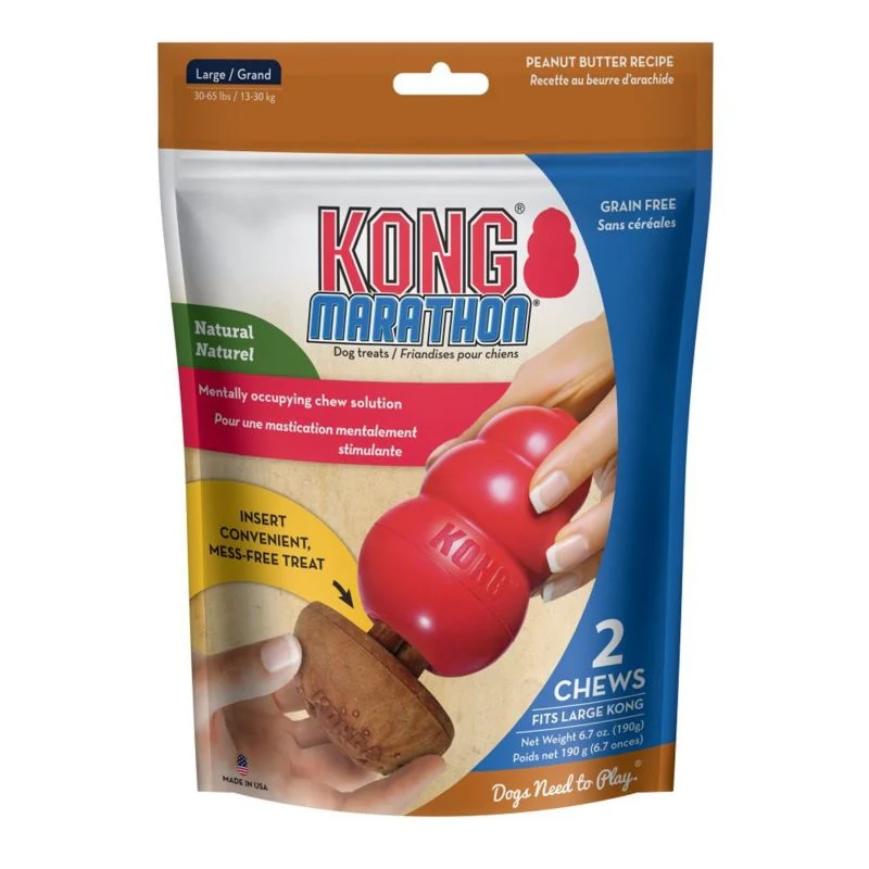 KONG Marathon Dog Treat 2pk