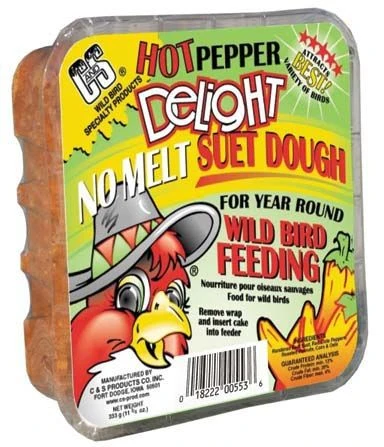 15732-hot-pepper-delight-bird-suet-11.75oz-1.webp Hot Pepper Delight Bird Suet 11.75oz