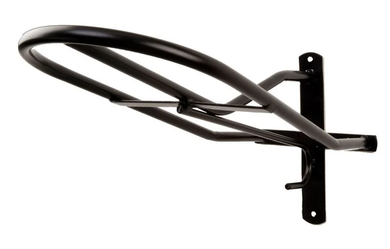 English Wall Mount Saddle Rack