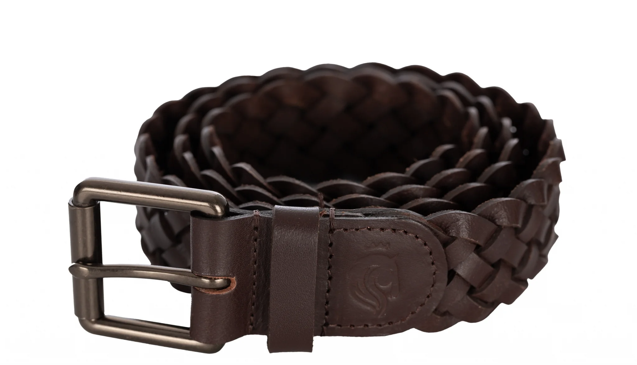 Equinavia Kari Braided Wide Leather Belt