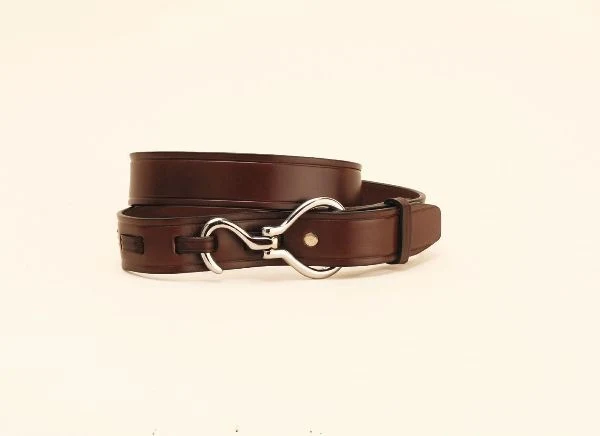 Tory Leather 1 1/4in Belt with Hoof Pick Buckle