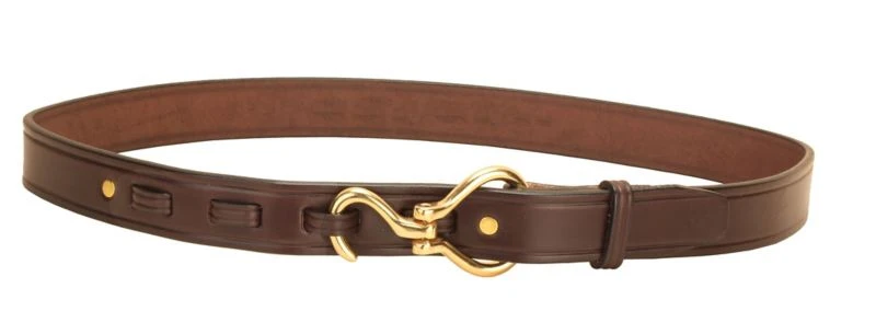 Tory Leather 1 1/4in Belt with Hoof Pick Buckle