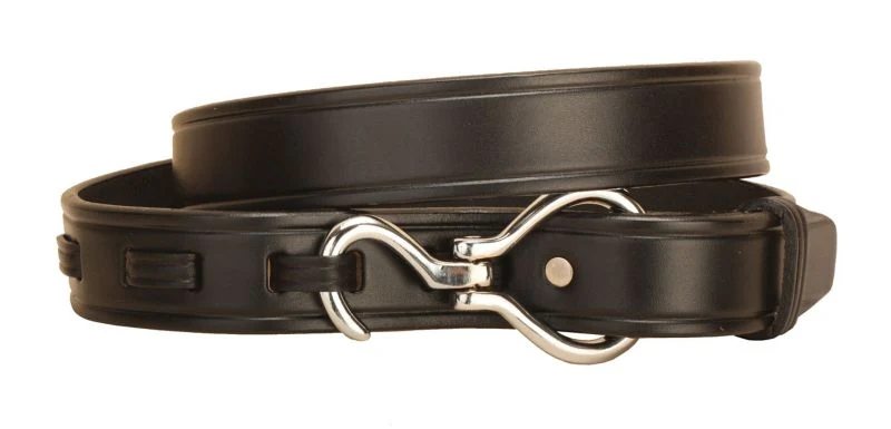 Tory Leather 1 1/4in Belt with Hoof Pick Buckle
