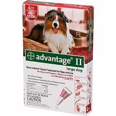 Advantage II for Dogs 4 Month Supply