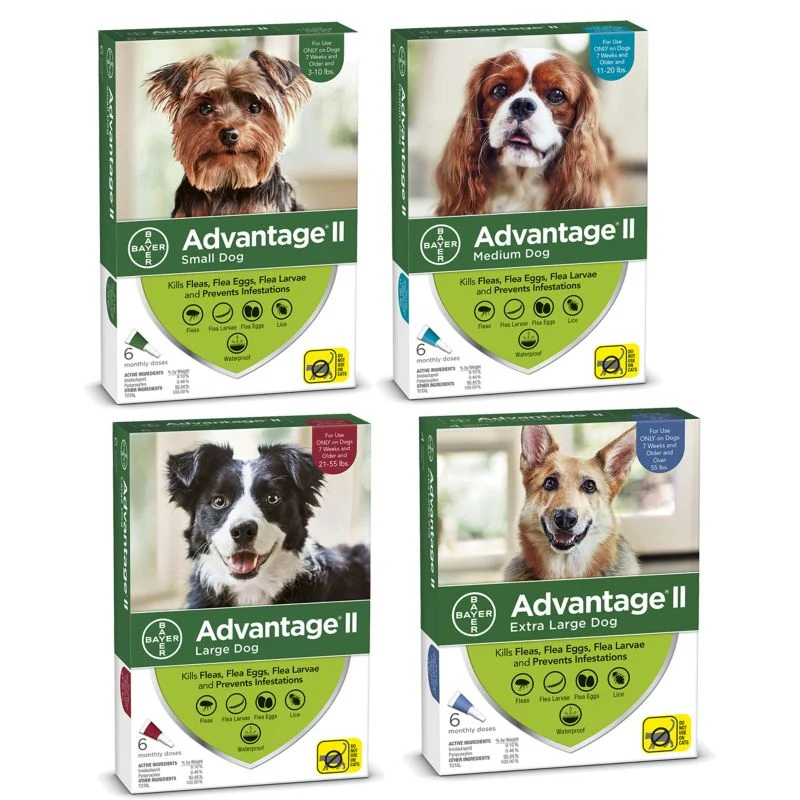 Advantage II for Dogs 12-Month Supply 11-20lb