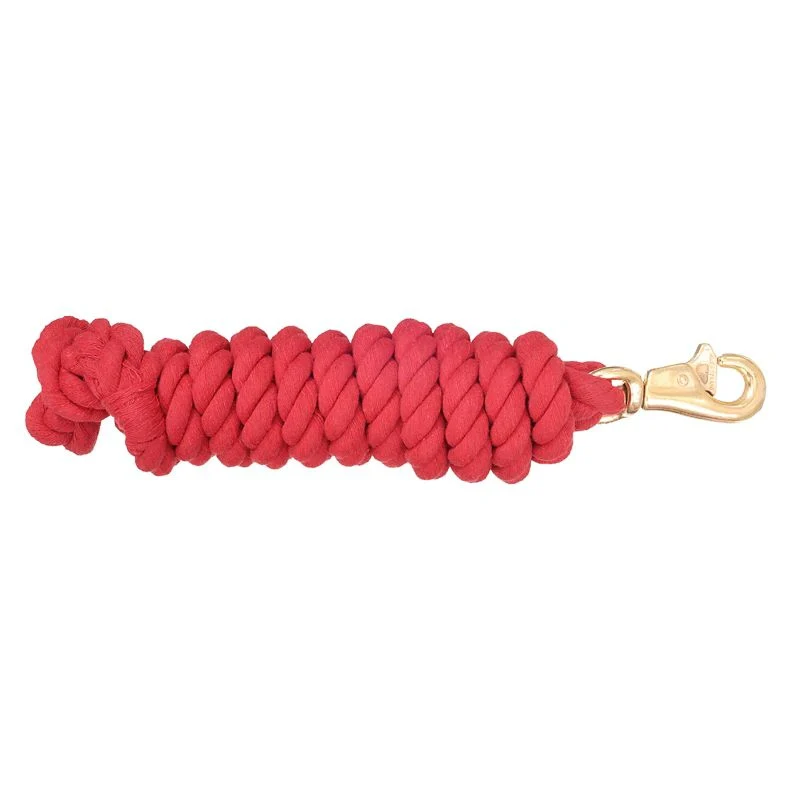 Basic Cotton Lead Rope with Bull Snap
