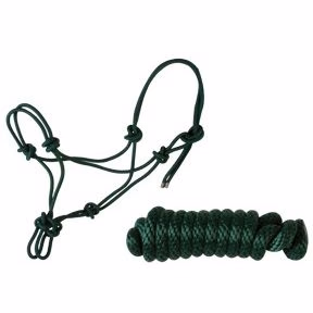 Basic Poly Rope Halter with Lead