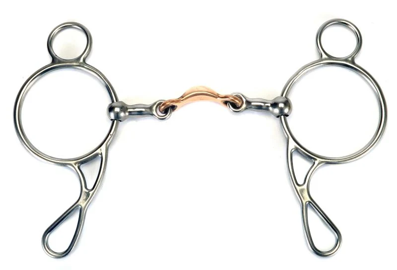 Western SS Moon Dogbone Wonder Gag Bit