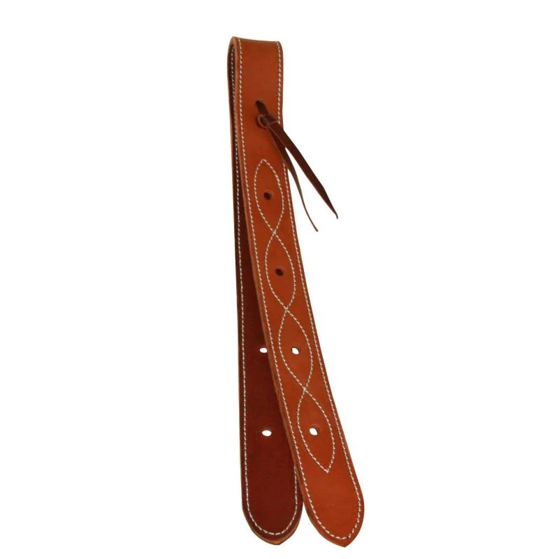 16739-western-harness-stitched-leather-off-billet-1.webp Western Harness Stitched Leather Off Billet