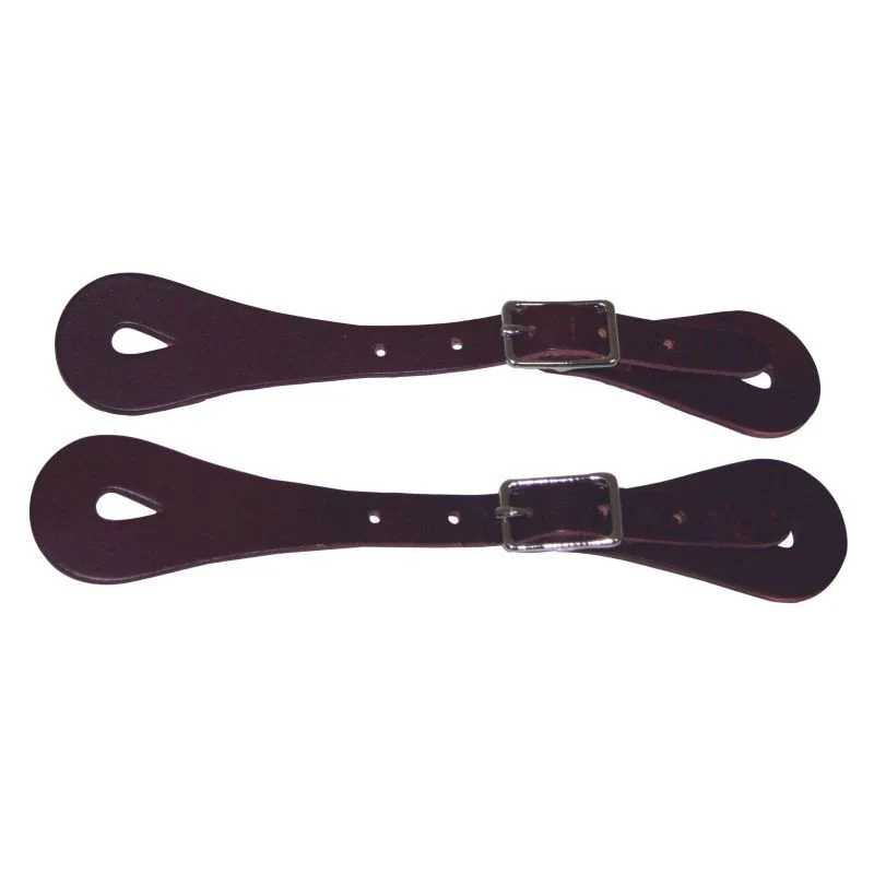16757-western-latigo-leather-straight-spur-straps-1.webp Western Latigo Leather Straight Spur Straps