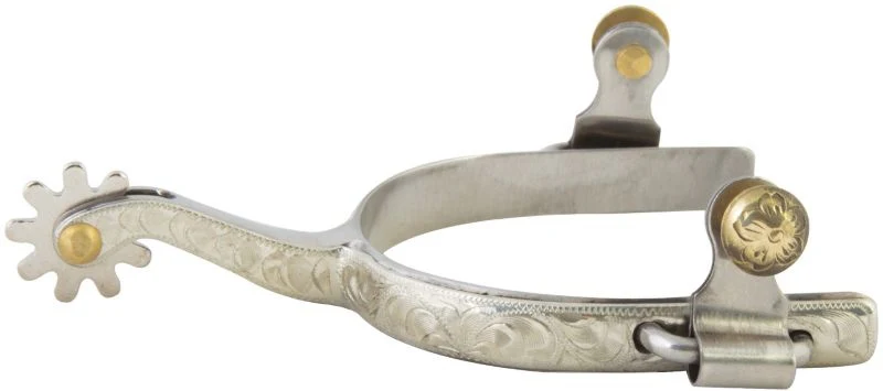 16805-western-ss-engraved-10pt-ladies-roping-spurs-1.webp Western SS Engraved 10pt Ladies Roping Spurs