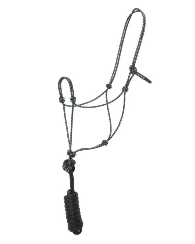 Basic Poly Rope Halter with Lead