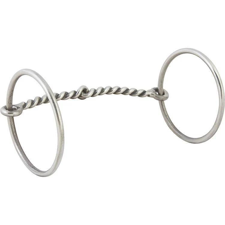 16892-western-ss-twisted-wire-snaffle-o-ring-bit-1.webp Western SS Twisted Wire Snaffle O-Ring Bit