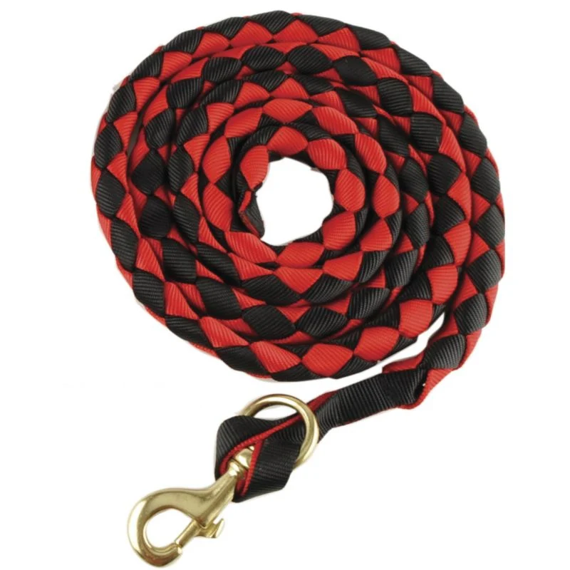 17001-basic-flat-braided-nylon-lead-rope-with-snap-1.webp Basic Flat Braided Nylon Lead Rope with Snap