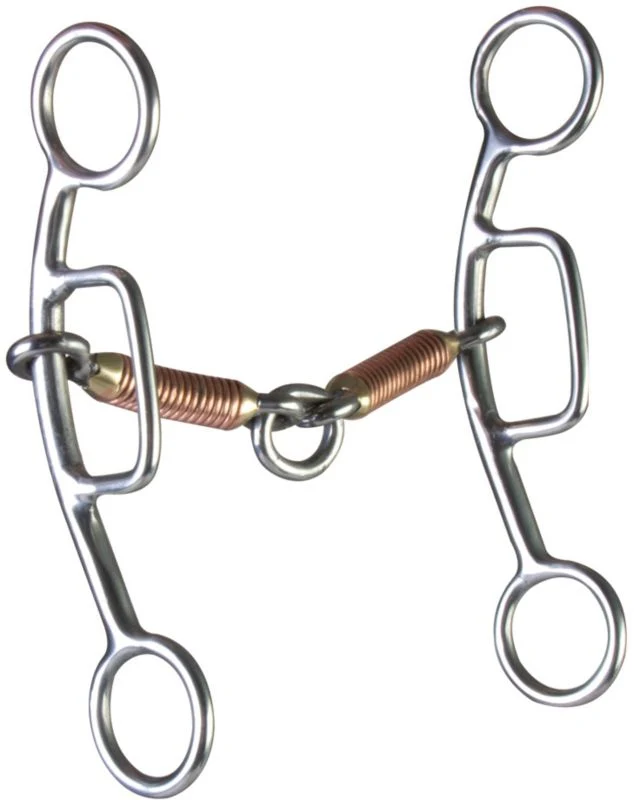 17073-westen-ss-copper-wire-lifesaver-short-gag-bit-1.webp Westen SS Copper Wire Lifesaver Short Gag Bit