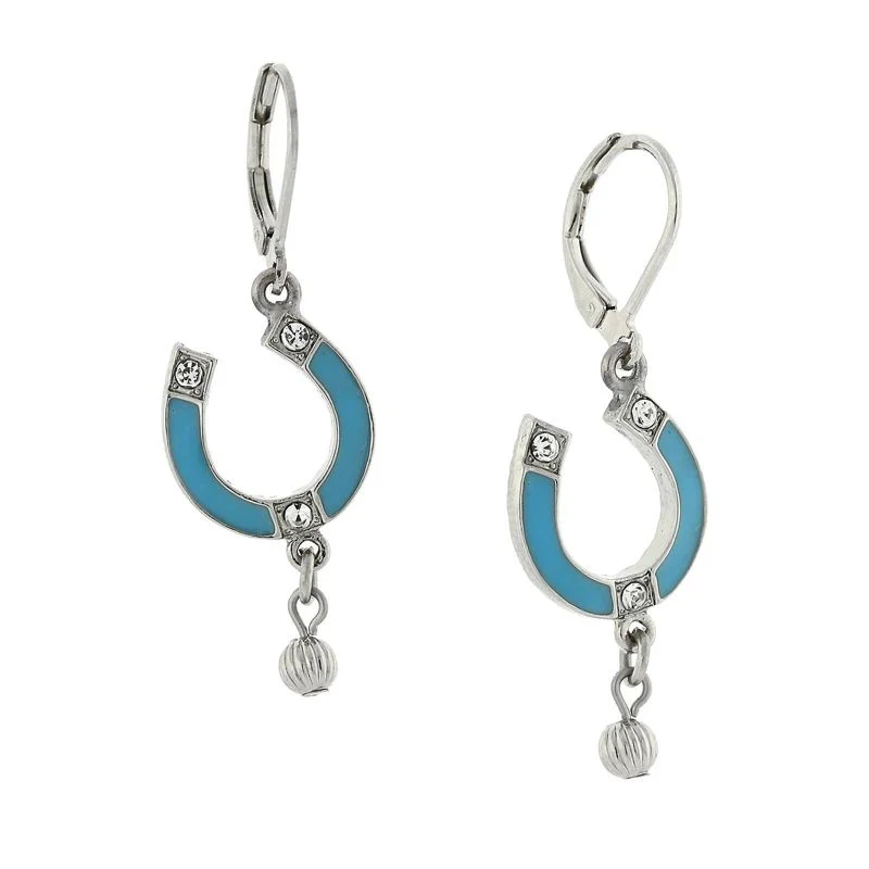 17936-1928-jewelry-accents-horsehoe-drop-earrings-1.webp 1928 Jewelry Accents Horsehoe Drop Earrings