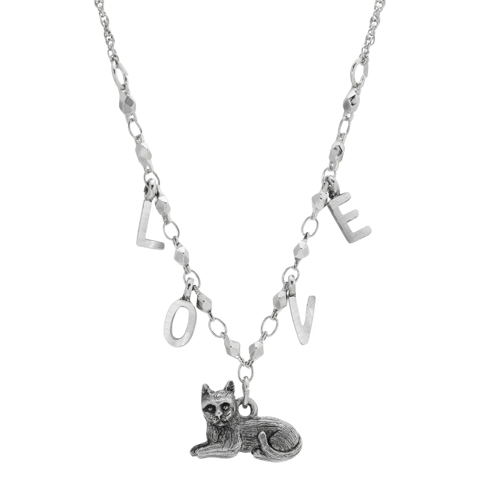 17945-1928-jewelry-cat-pendant-love-necklace-1.webp 1928 Jewelry Cat Pendant LOVE Necklace