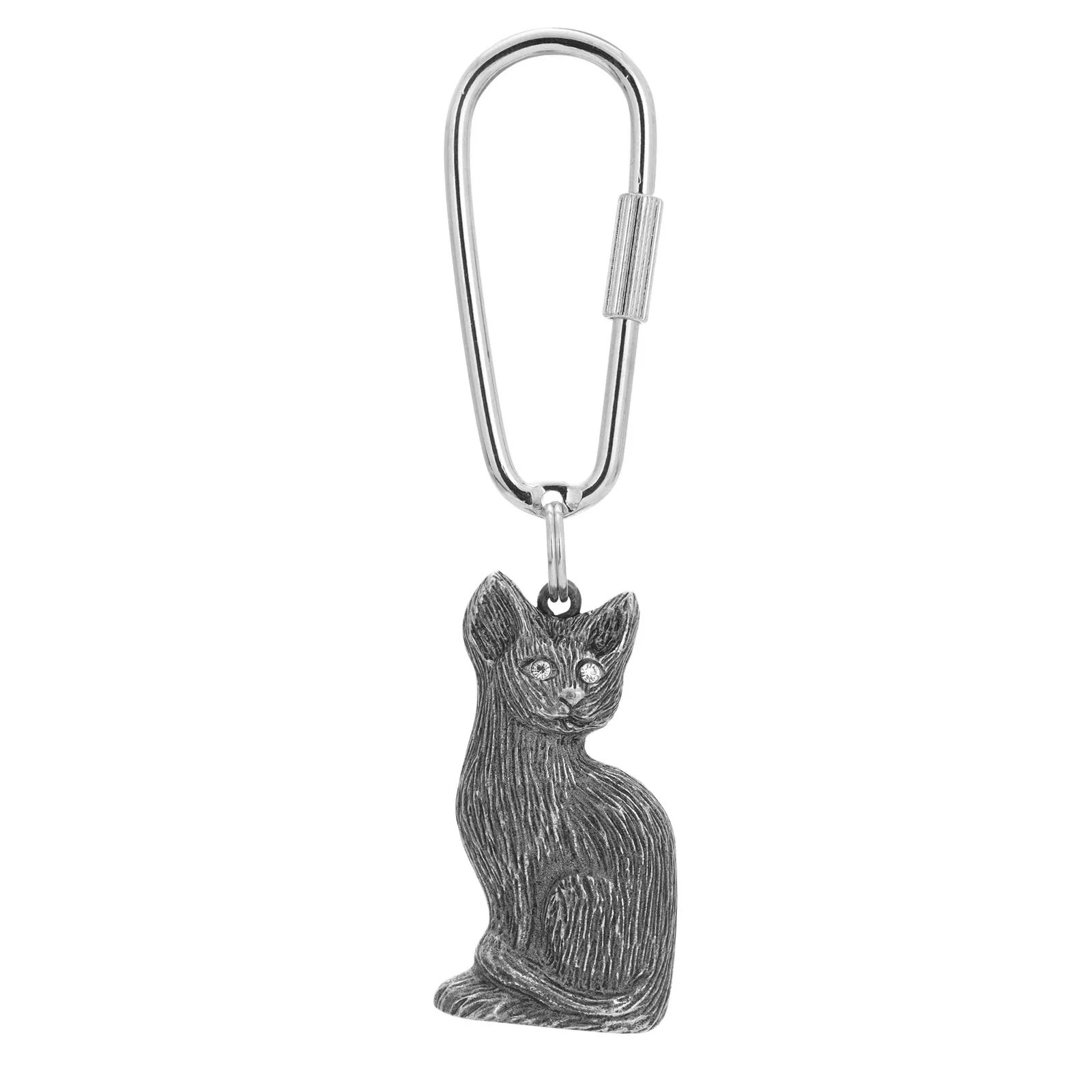 17949-1928-jewelry-crystal-cat-key-ring-1.webp 1928 Jewelry Crystal Cat Key Ring
