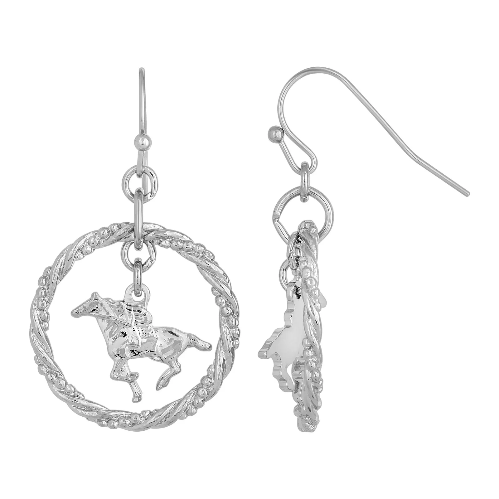 17966-1928-jewelry-galloping-horse-drop-earrings-1.webp 1928 Jewelry Galloping Horse Drop Earrings