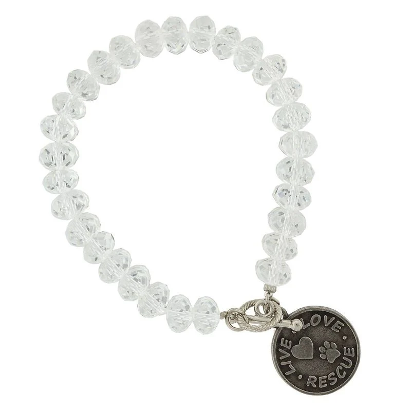 1928 Jewelry Live Love Rescue Bracelet