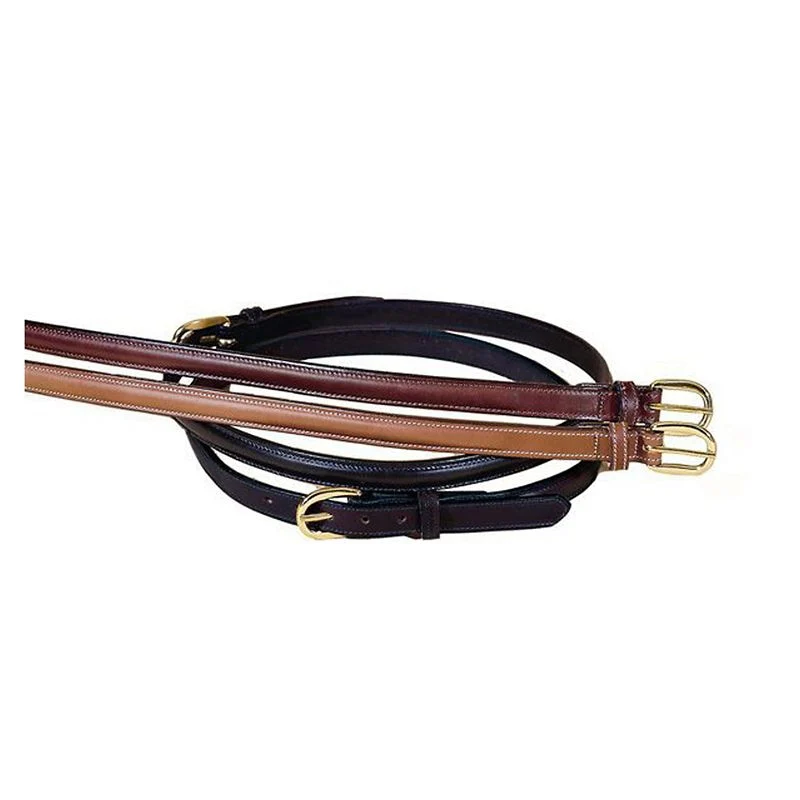18290-3-4in-raised-leather-belt-with-sewn-buckle-24-brn-2.webp 3/4In Raised Leather Belt With Sewn Buckle 24 Brn